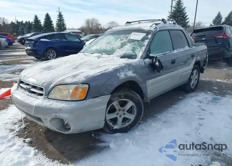 2005 Subaru Baja Sport z USA, uszkodzony, nr VIN 4S4BT62C357100274
